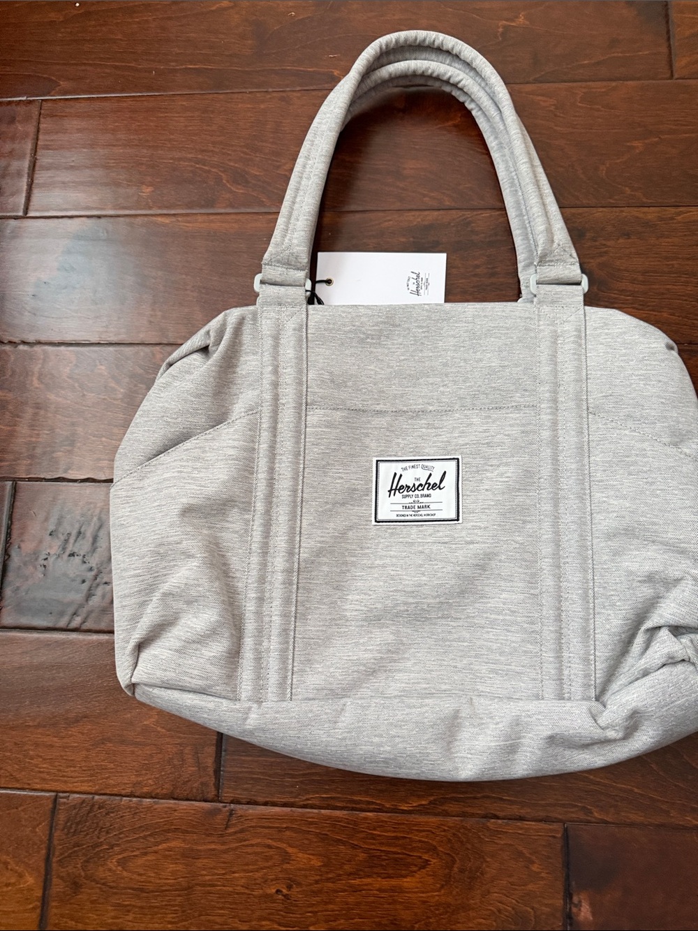 Herschel Supply Co. Heather Gray Duffel Tote